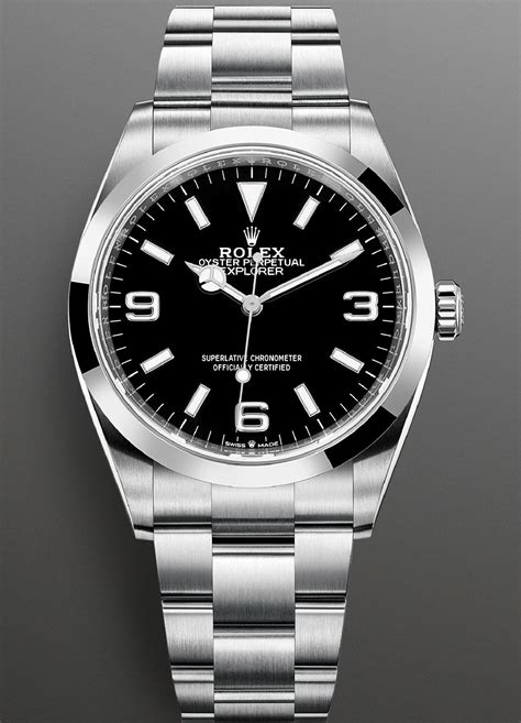 rolex oyster steel dial.